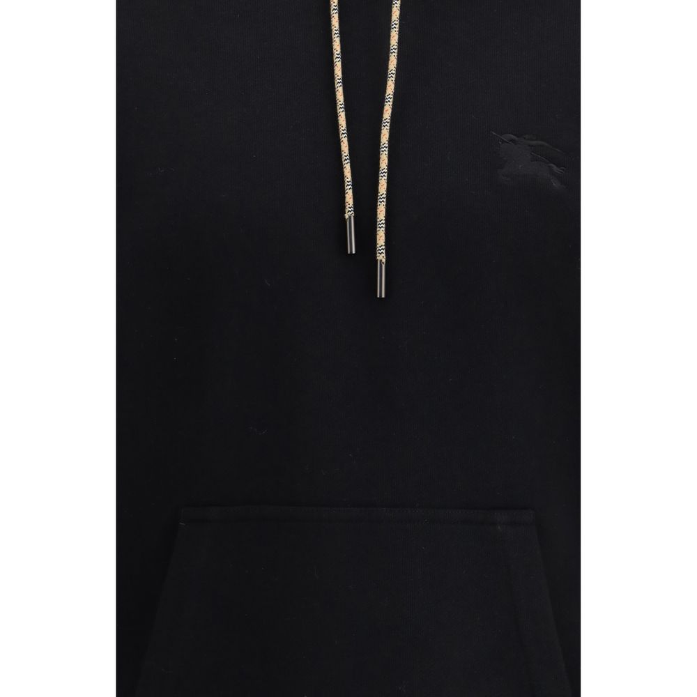 Burberry Black Cotton Sweatshirt - Luxe Marca