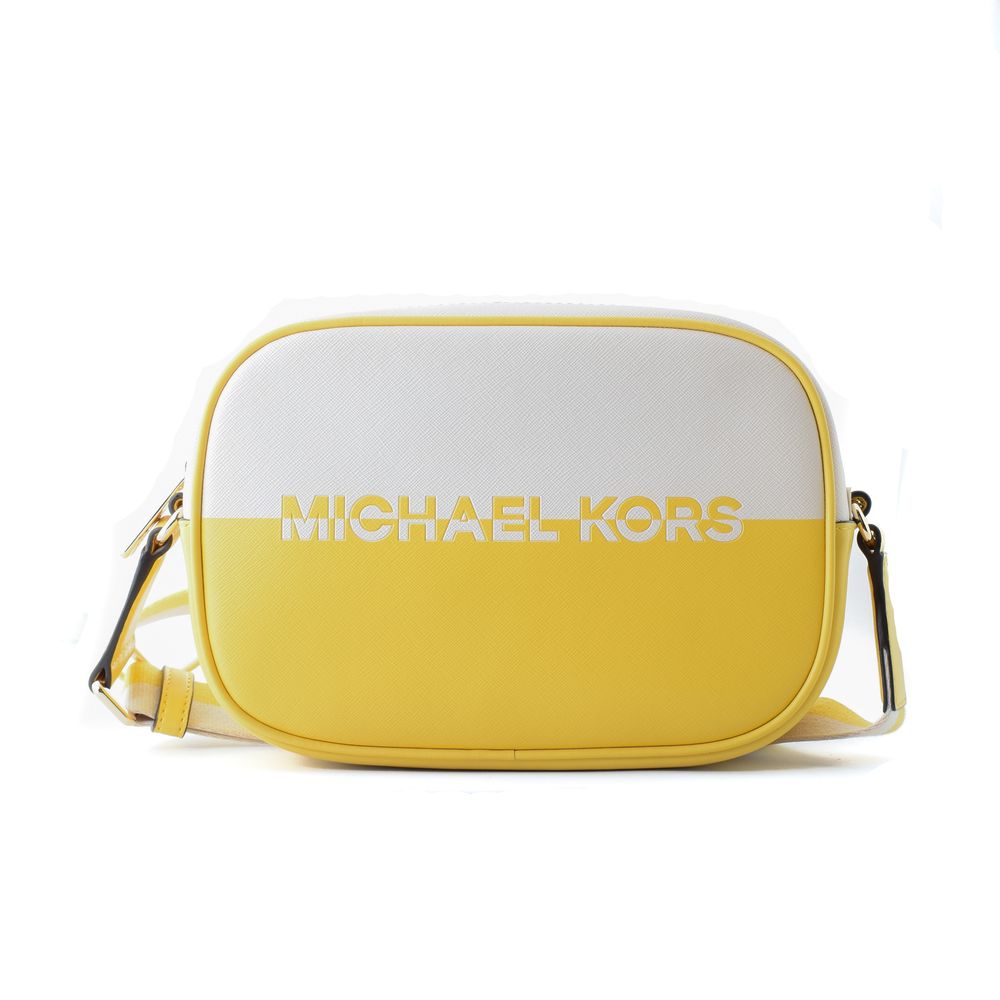 Michael Kors Bicolor Canvas Crossbody Bag - Luxe Marca