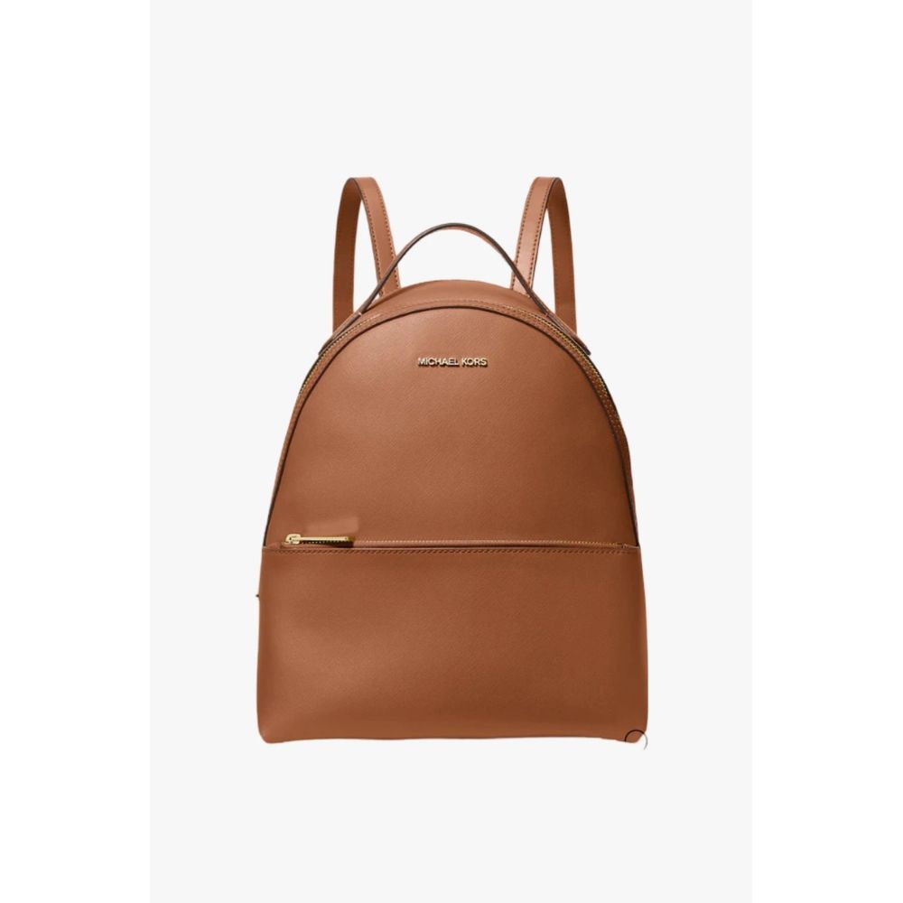 Michael Kors Brown Leather Backpack - Luxe Marca