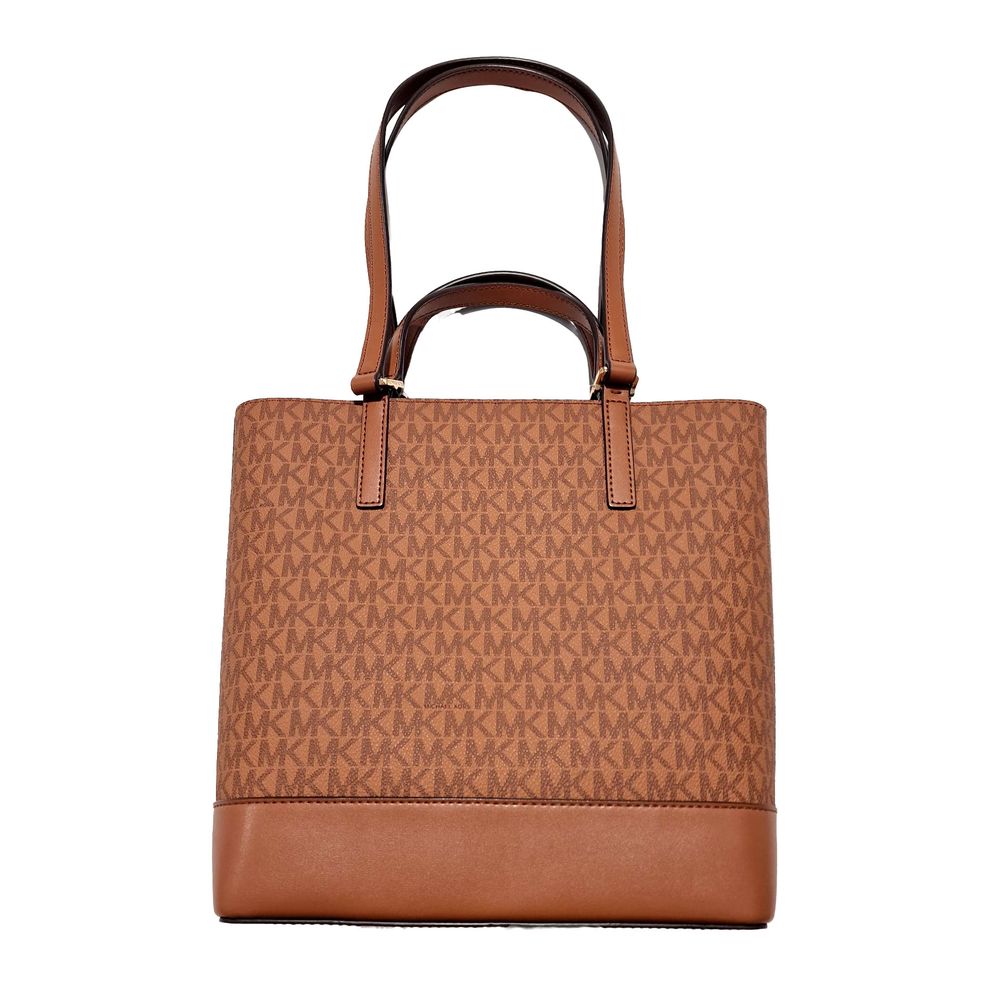 Michael Kors Brown Leather Tote Bag - Luxe Marca