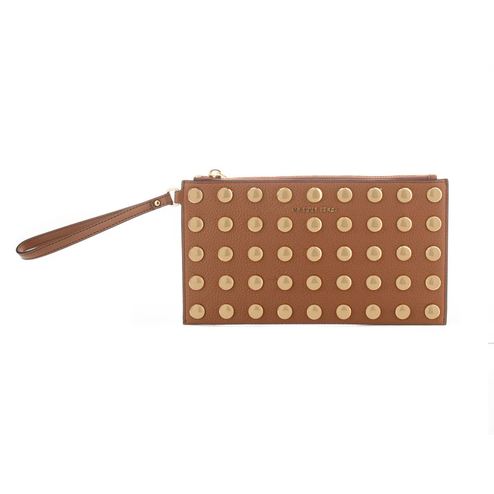 Michael Kors Black Leather Clutch Bag - Luxe Marca