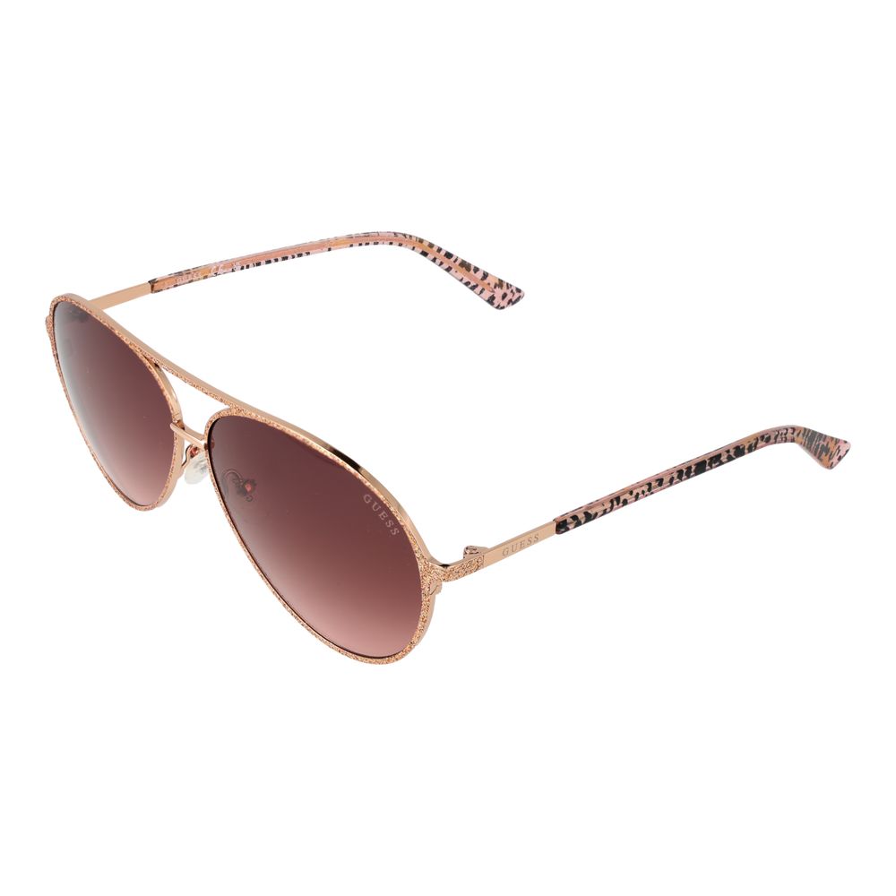Guess Rose Gold Metal Sunglasses - Luxe Marca