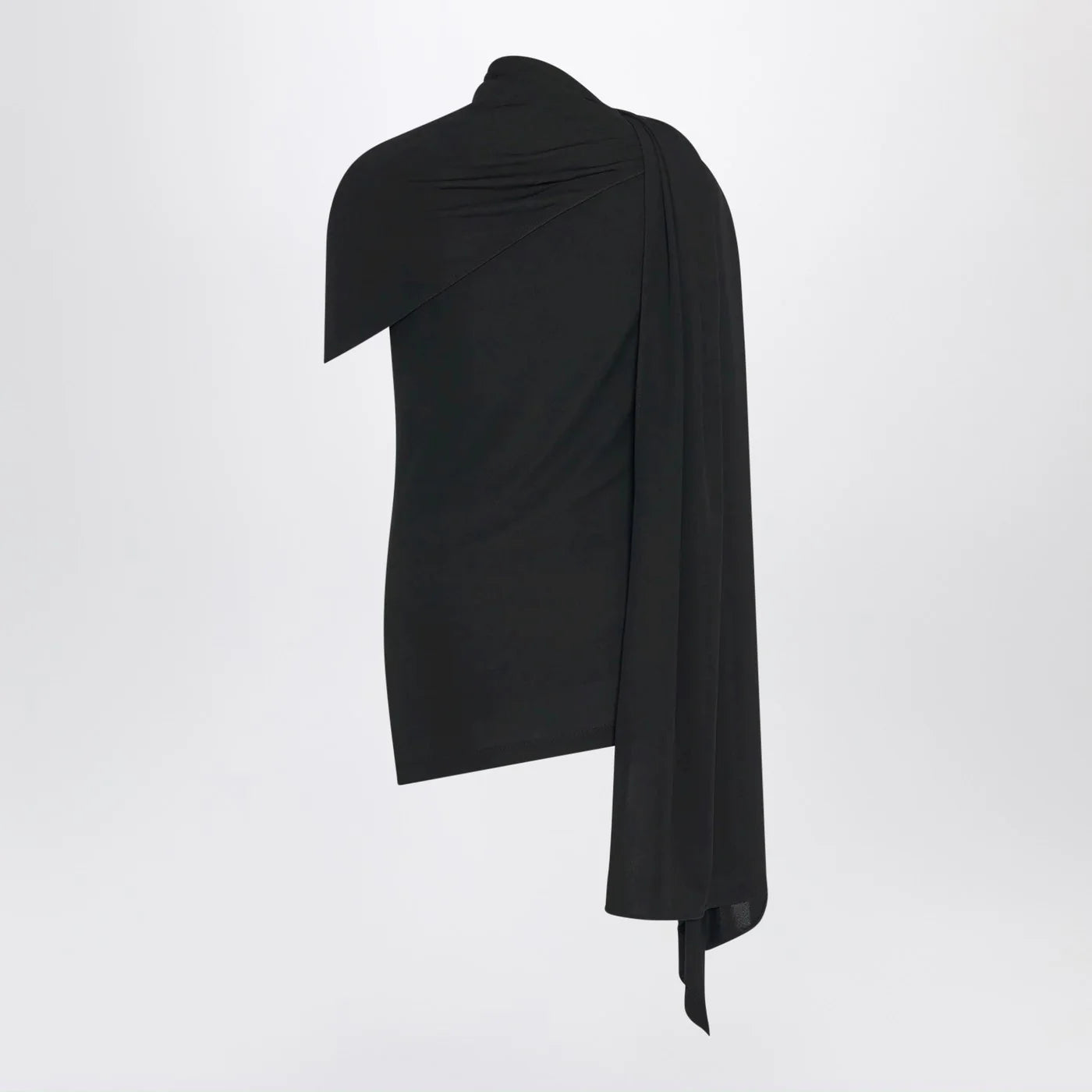 The Row Isadra top in black jersey