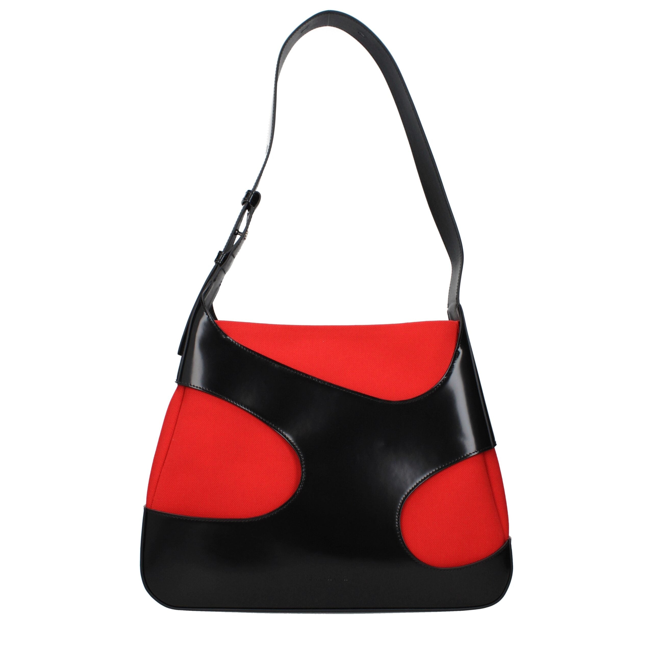 Salvatore Ferragamo Black Fabric Shoulder Bag