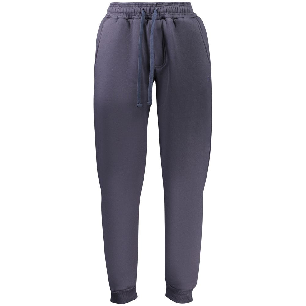 Coveri Moving Blue Cotton Men's Sweatpants