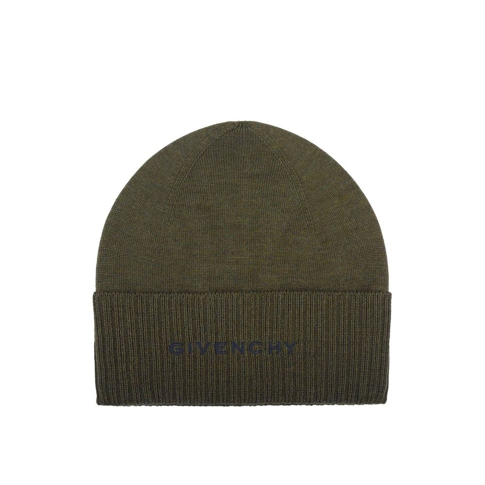 Givenchy Bicolor Wool Beanie