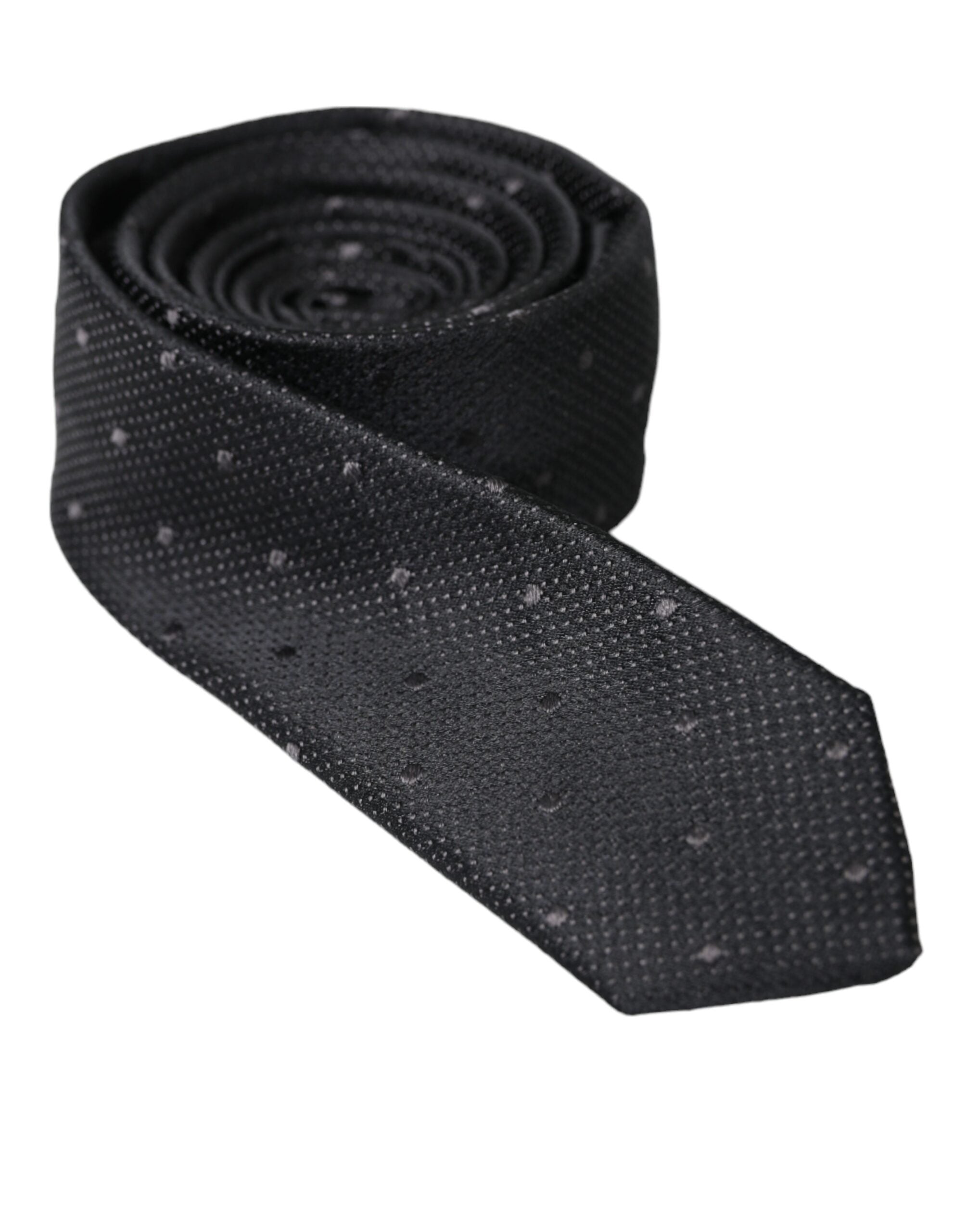 Dolce & Gabbana Black Silk Tie