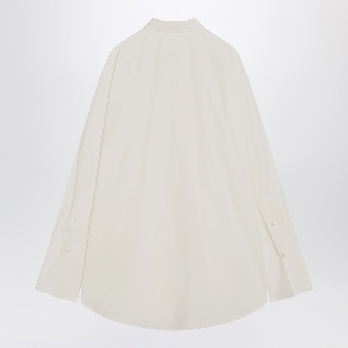 The Row The Row White Ment cotton shirt