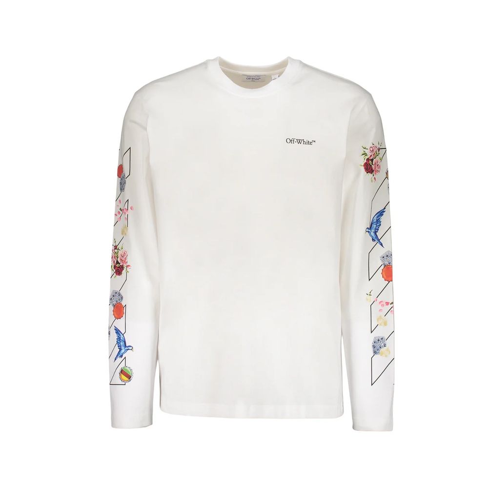 Off-White White Cotton T-Shirt