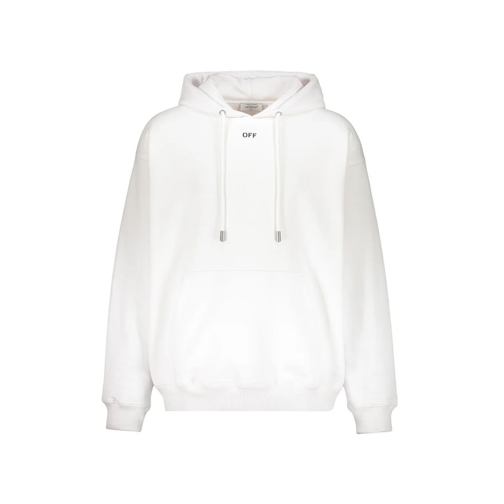 Off-White White Cotton Sweatshirt