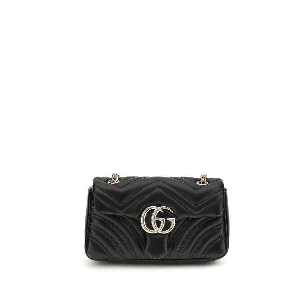 Gucci Black Calf Leather Bos Taurus Shoulder Bag