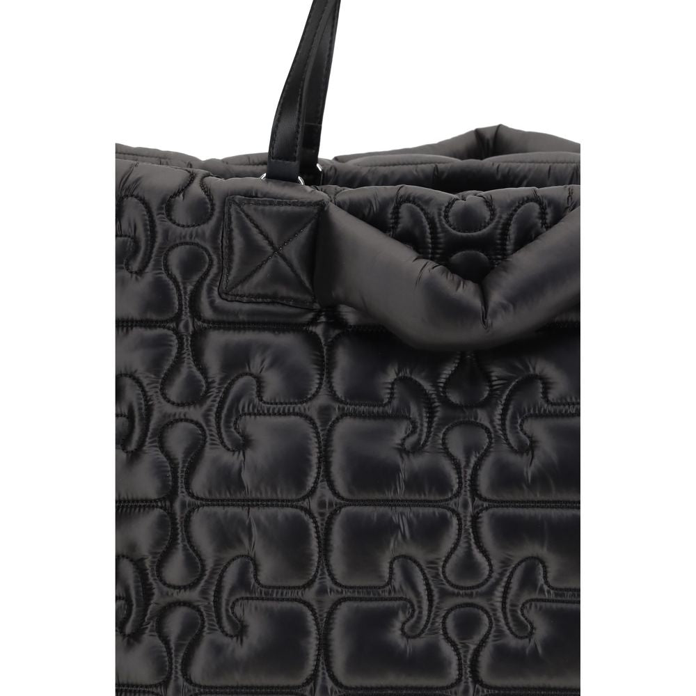 Ganni Black Recycled Polyamide Handbag