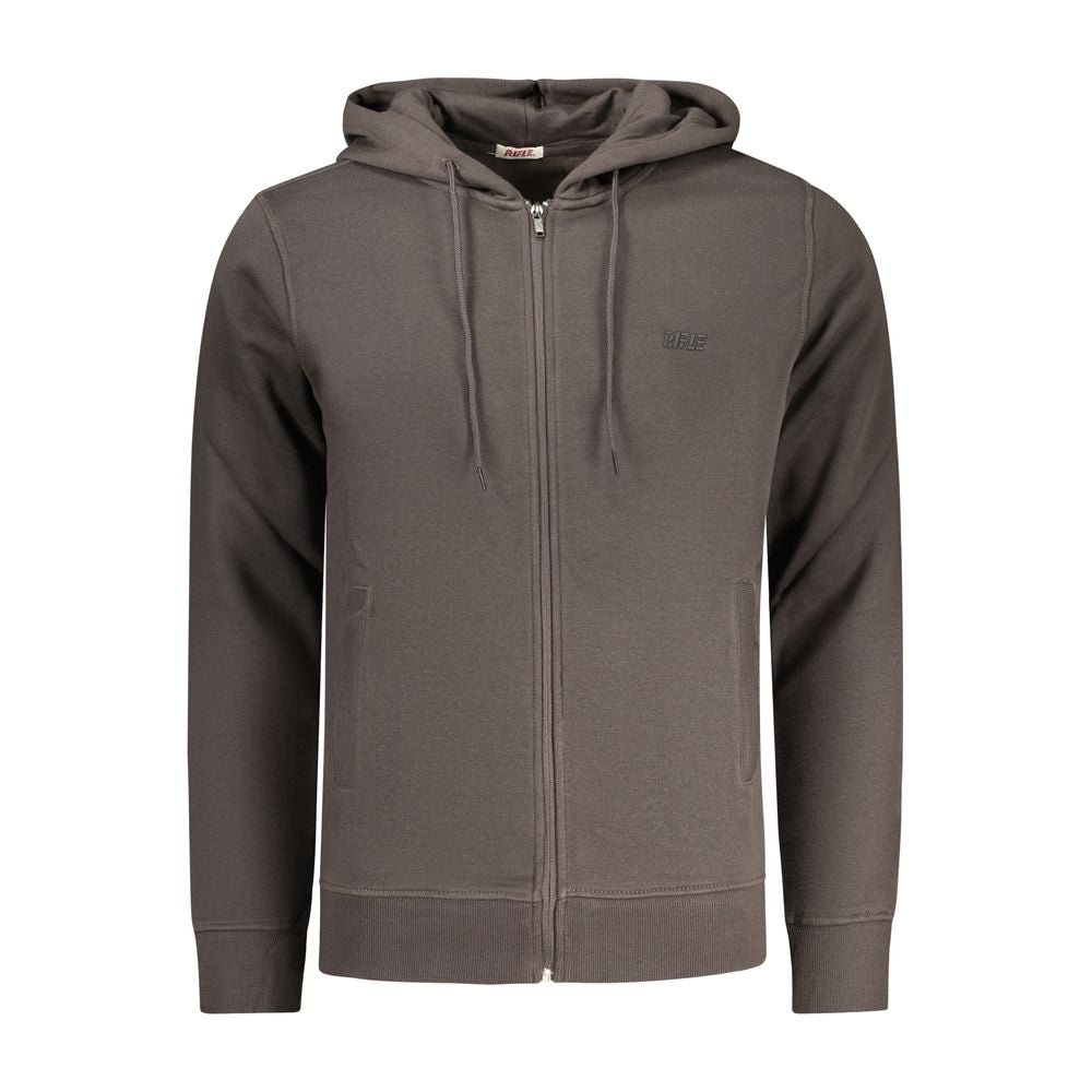 Rifle Grigio Cotton Men's Hoodie