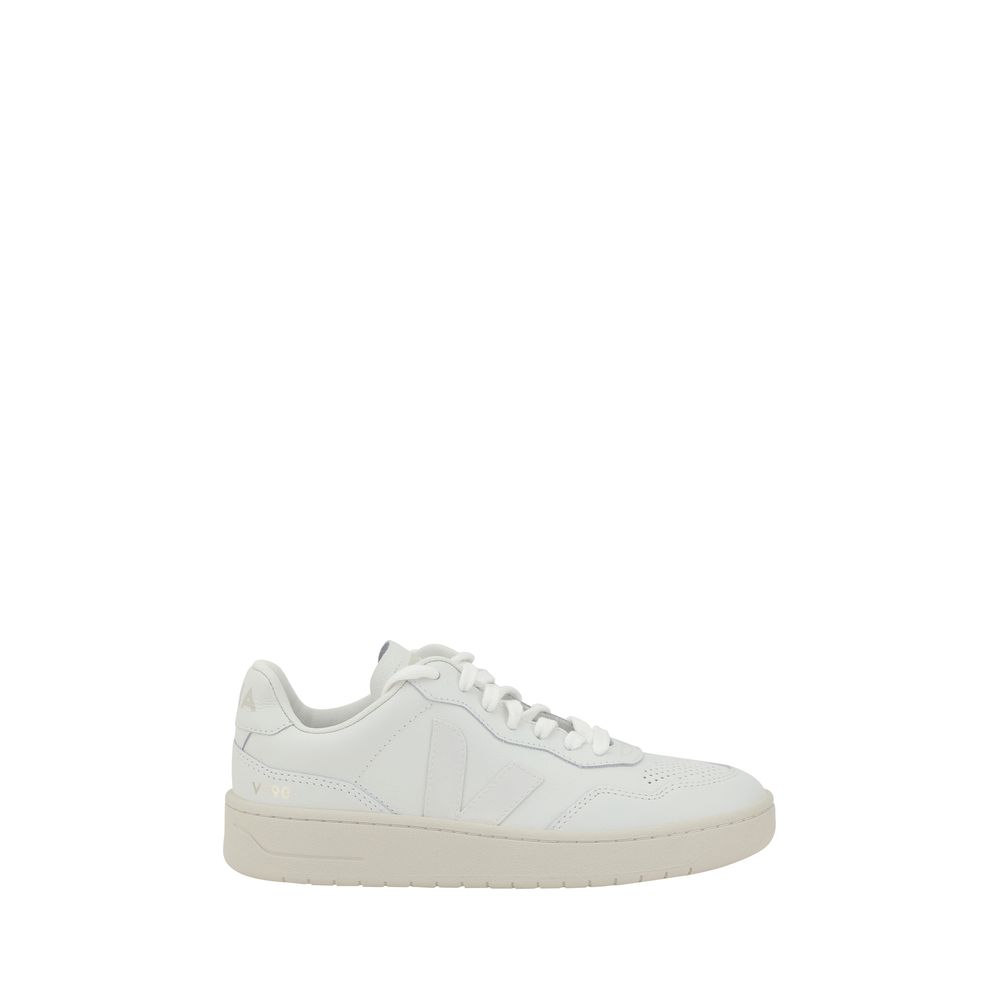 Veja White Other Fibres Low Top Sneakers - Luxe Marca
