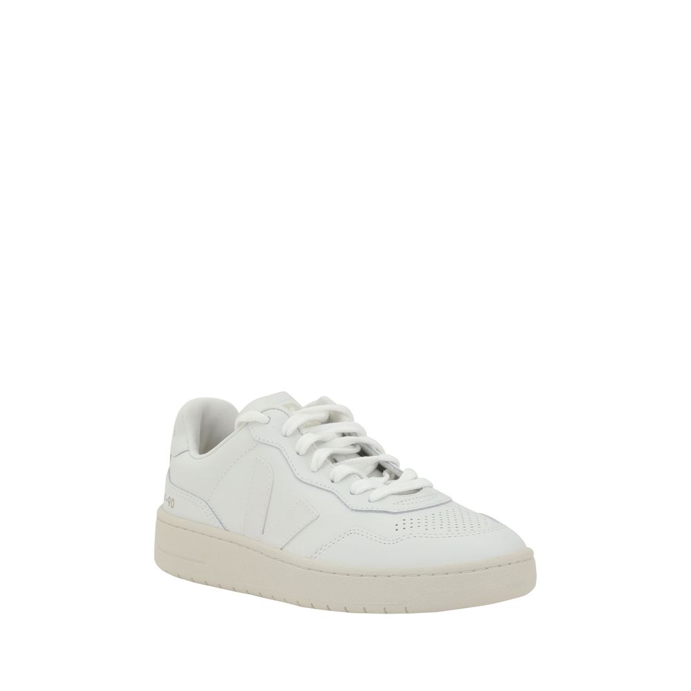 Veja White Other Fibres Low Top Sneakers - Luxe Marca