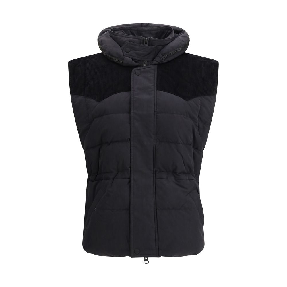 Marant Etoile Black Polyamide Sleveless Jacket