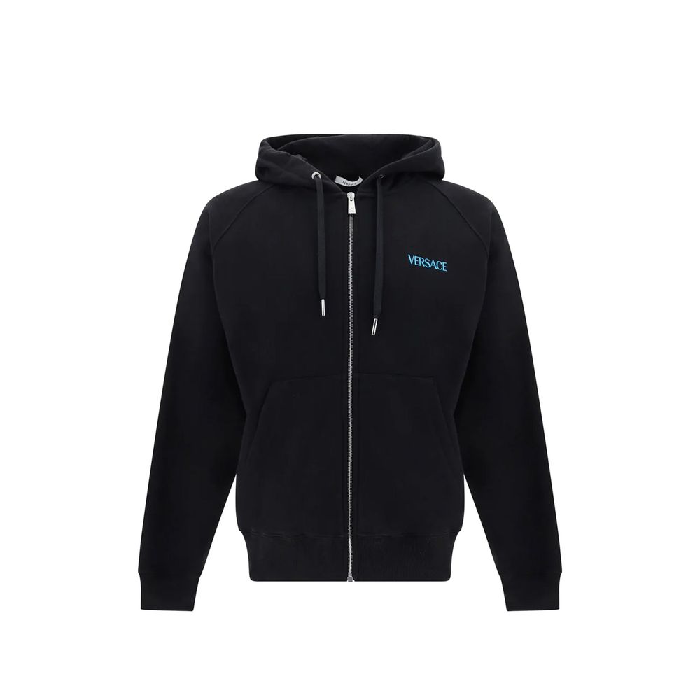 سويت شيرت قطني أسود من فرزاتشي