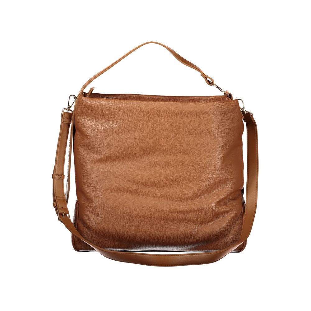 Mario Valentino Marrone Polyurethane Women Handbag