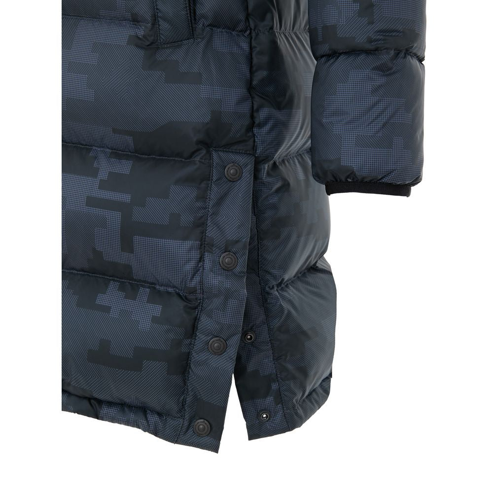 Moose Knuckles Gray Cotton Coat