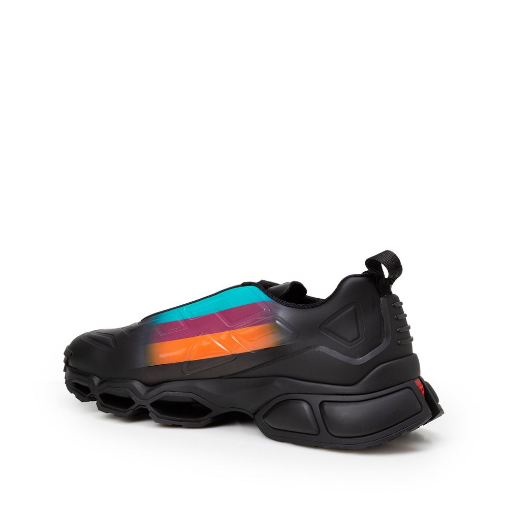 Prada Black Rubber Chunky Sneakers