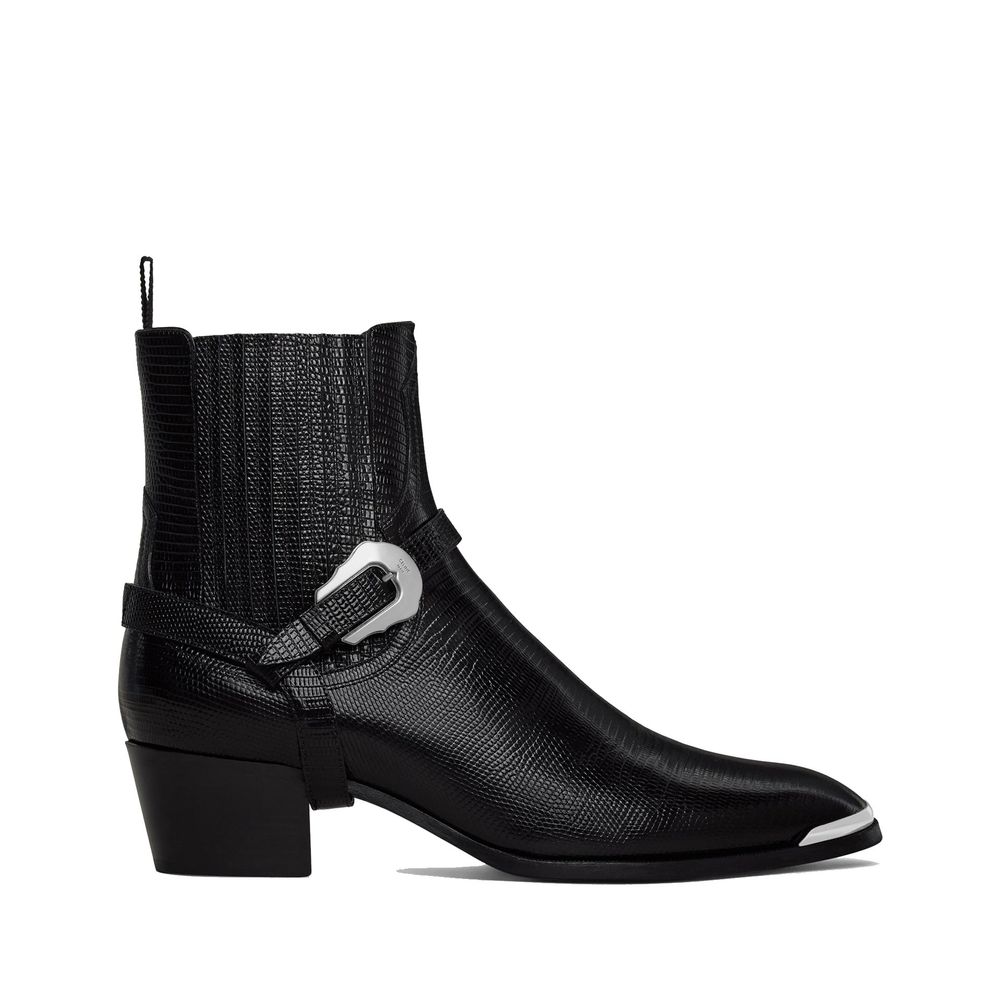 Celine Black Calfskin Chelsea Boots - Luxe Marca