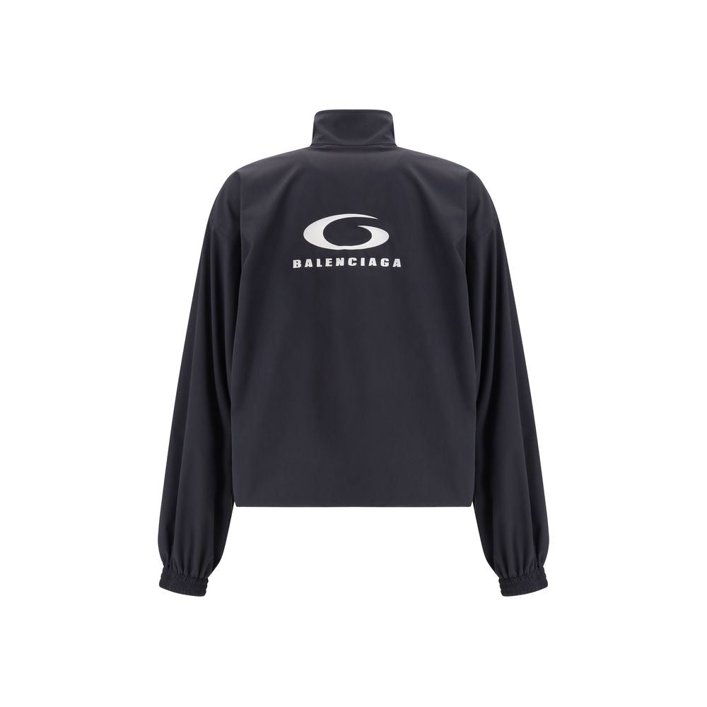 Balenciaga Black Polyester Shell Jacket - Luxe Marca