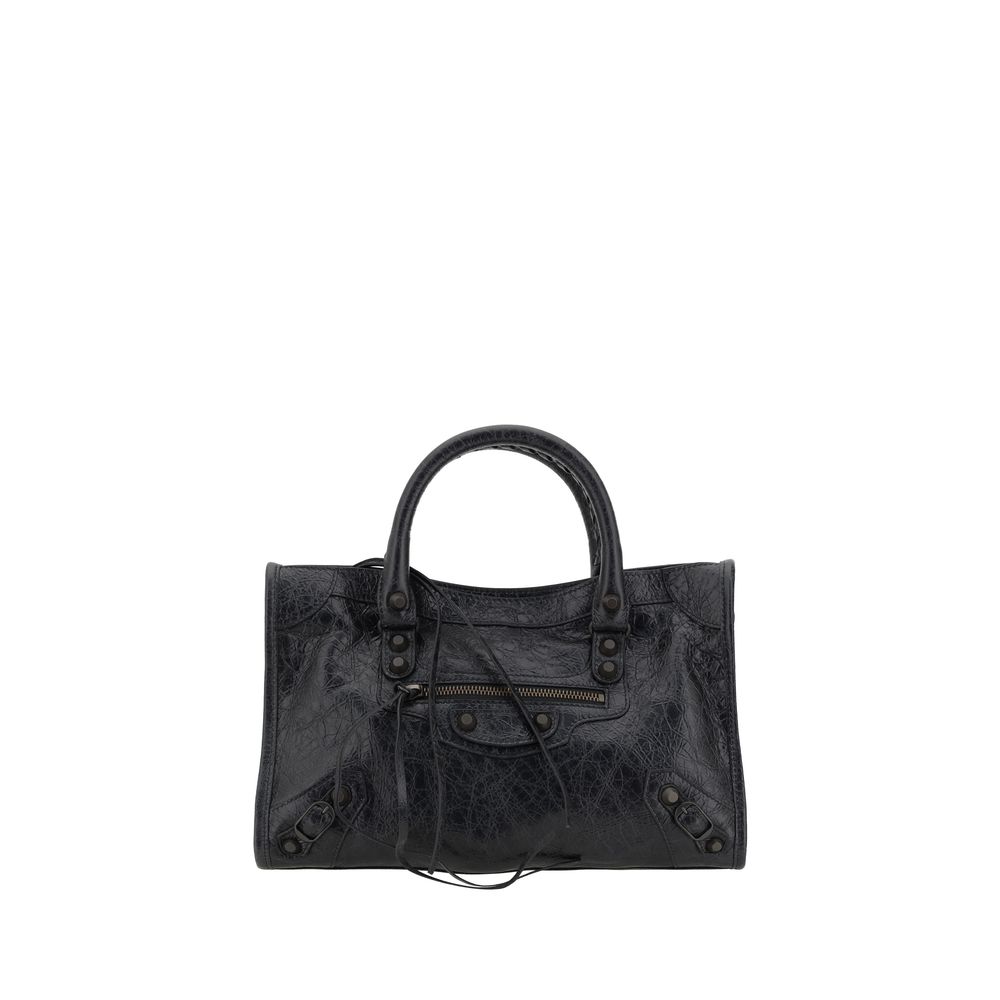 Balenciaga Black Lamb Ovis Aries Aries Shoulder Bag - Luxe Marca