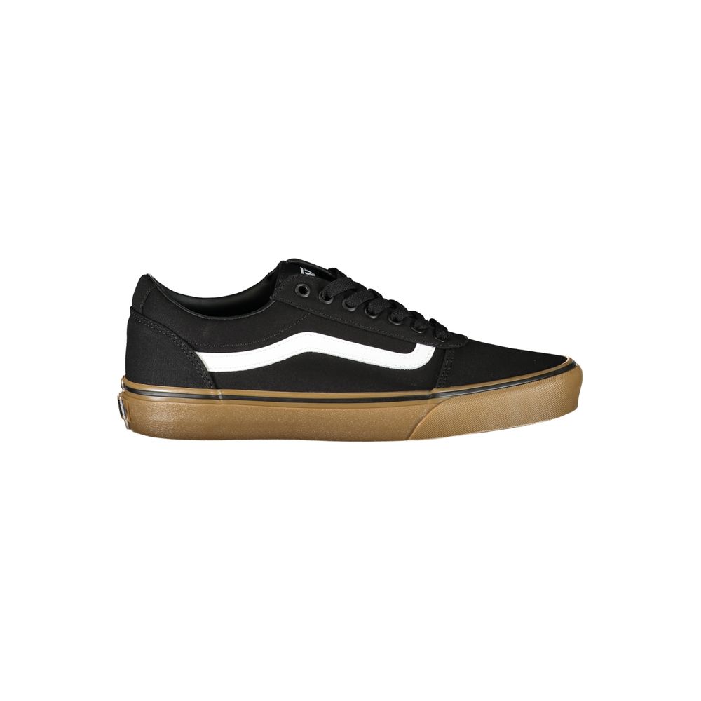 Vans Black Polyester Low Top Sneakers