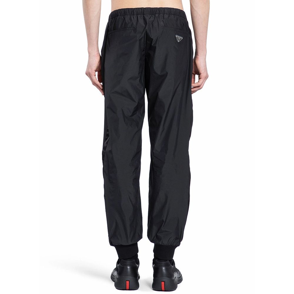 Prada Black Nylon Joggers (Workout Pants) - Luxe Marca