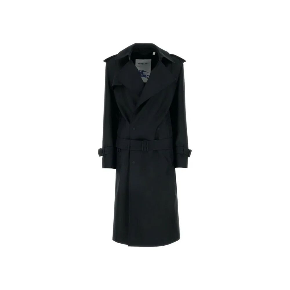 Burberry Black Polyester Coat