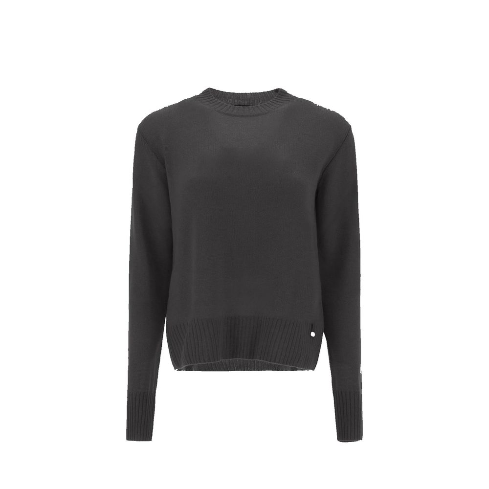 Herno Black Cashmere Sweater - Luxe Marca