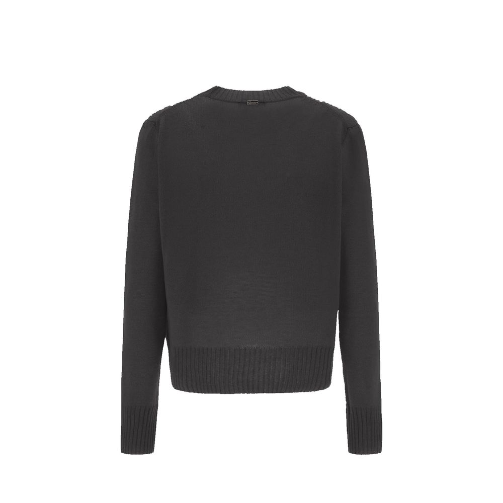 Herno Black Cashmere Sweater - Luxe Marca