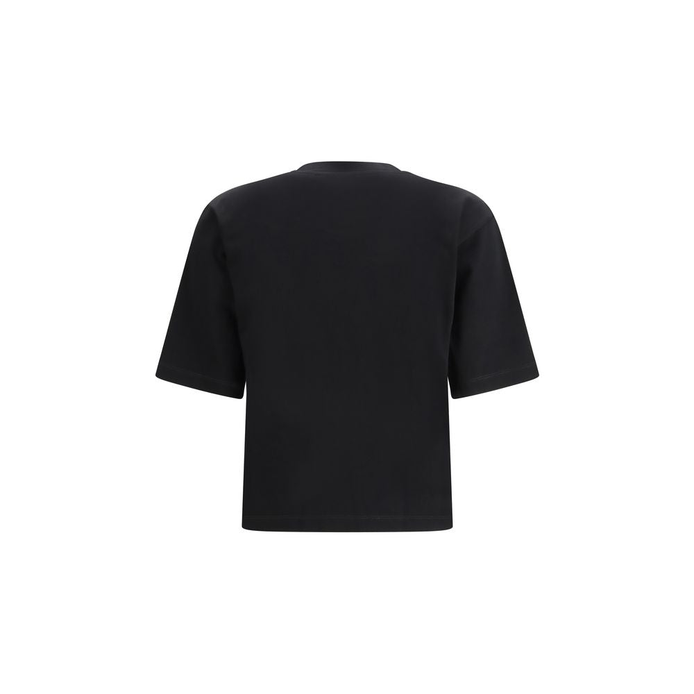 Off-White Black Cotton T-Shirt - Luxe Marca