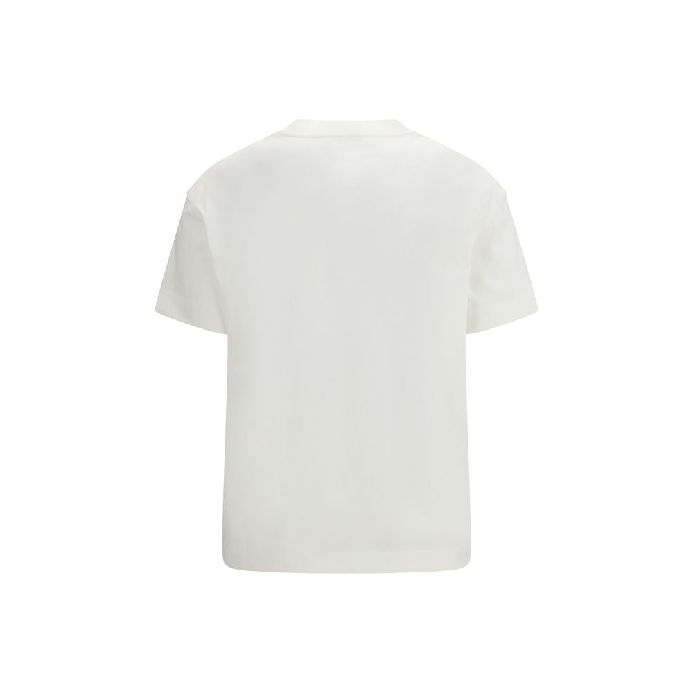 Brunello Cucinelli White Cotton T-Shirt - Luxe Marca
