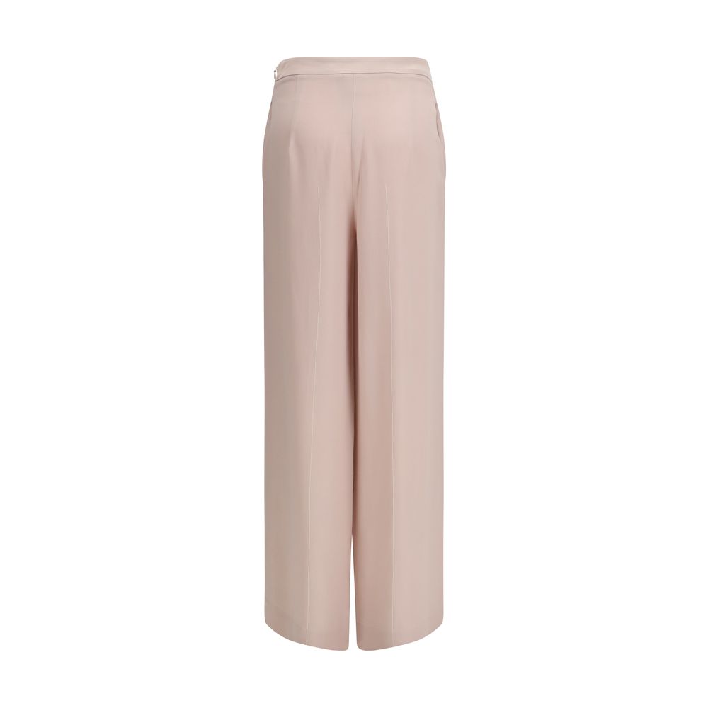 Di Stavnitser Beige Acetate Casual Pants