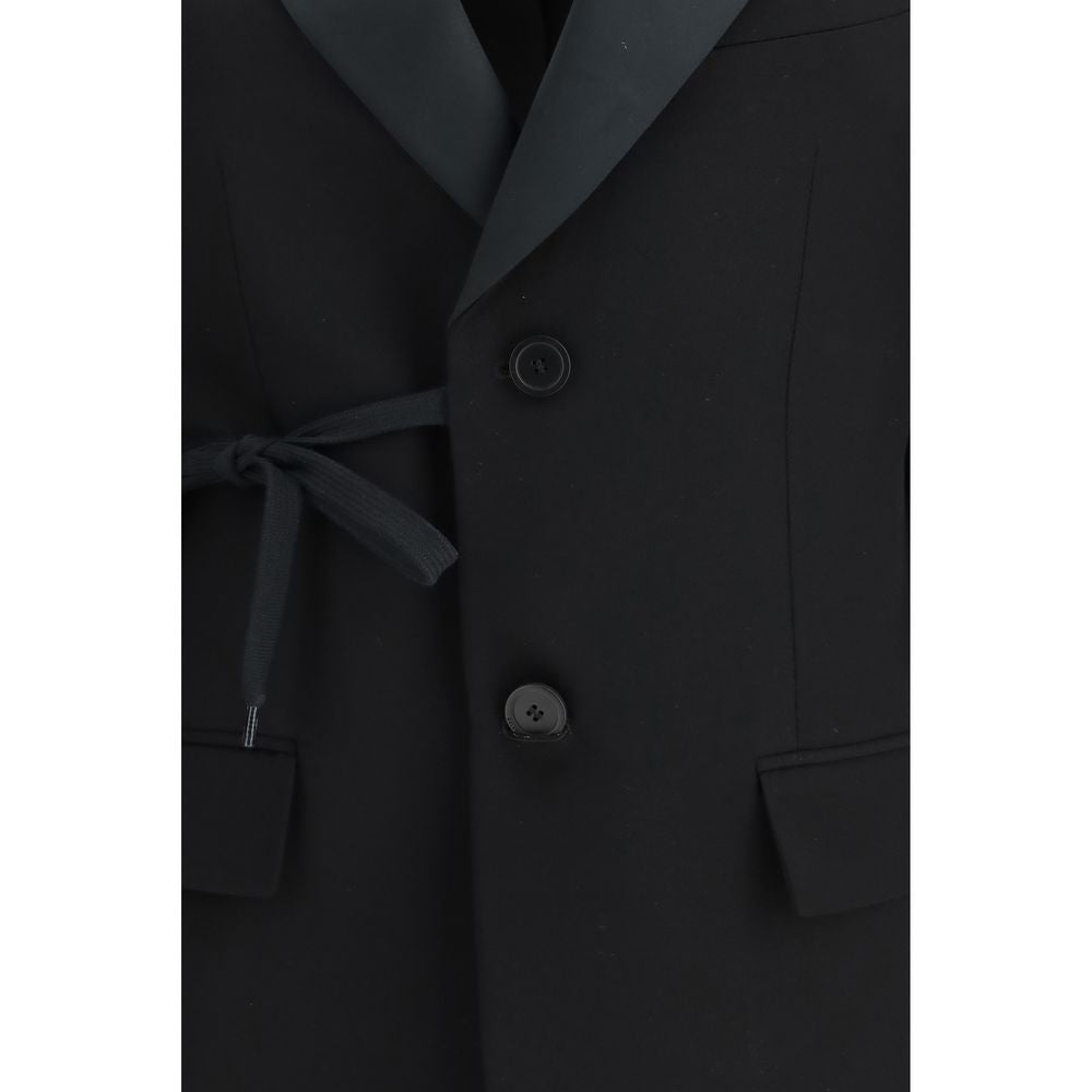 Balenciaga Black Wool Coat - Luxe Marca