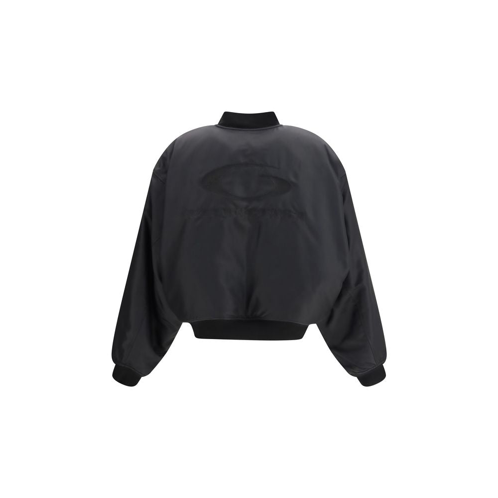 Balenciaga Black Polyamide Bomber