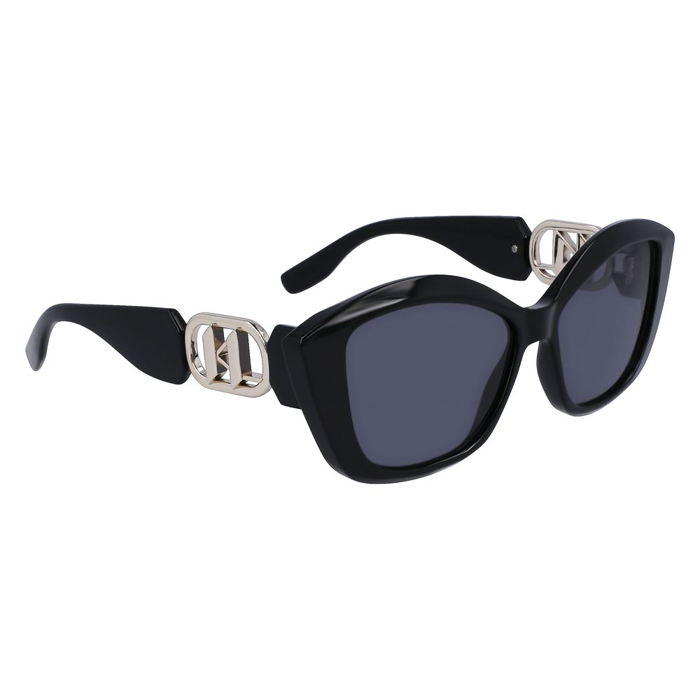 Karl Lagerfeld Black Injected Sunglasses - Luxe Marca