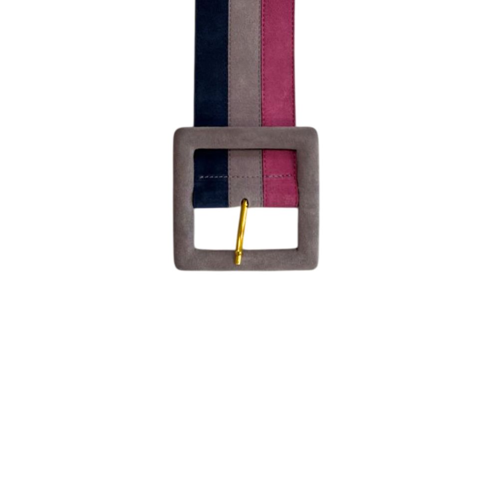 Borbonese Multicolor Genuine Leather Women Belt