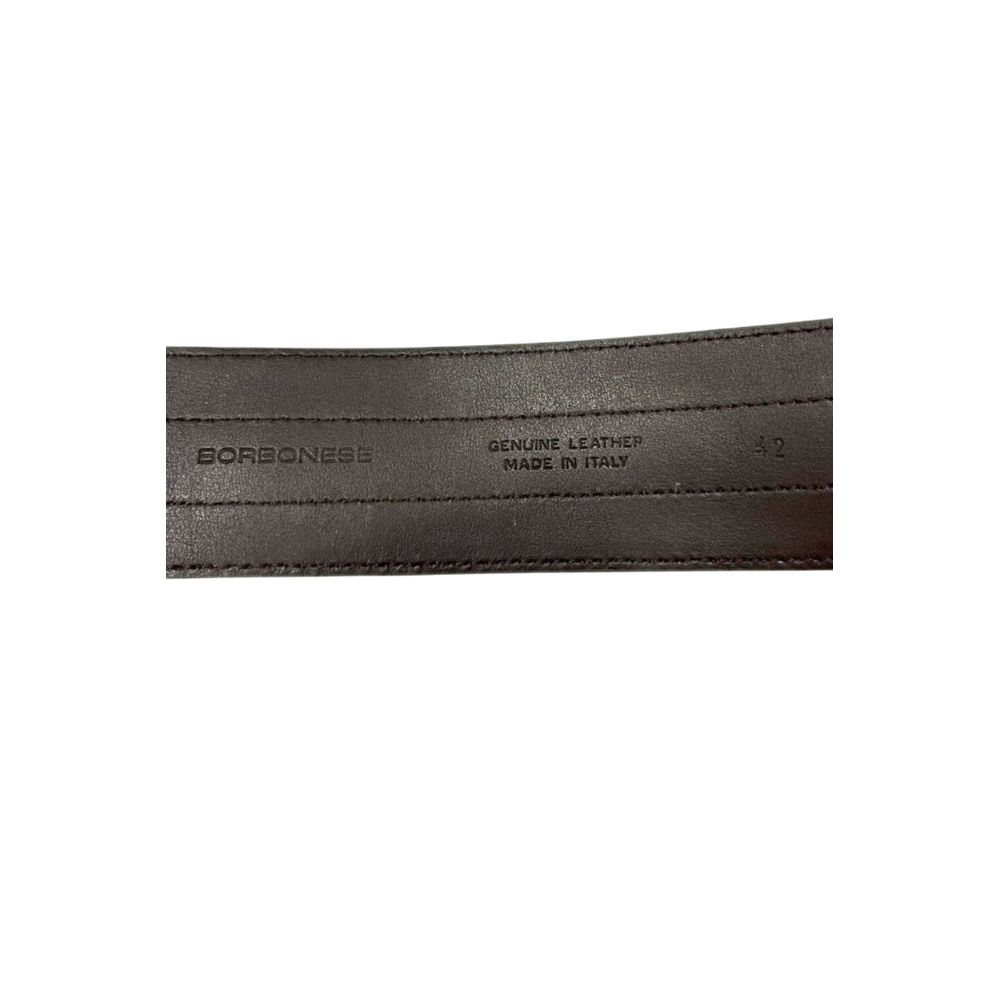 Borbonese Green Genuine Leather Women Belt