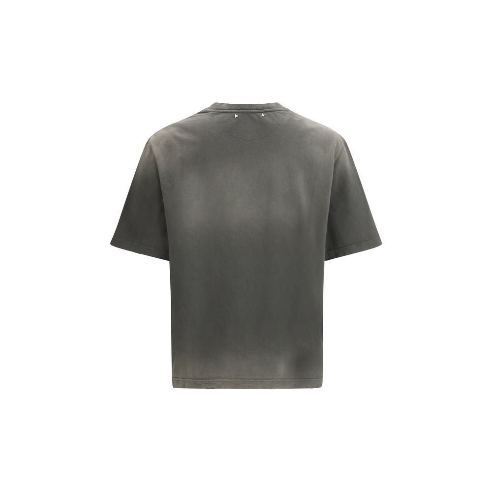 Golden Goose Gray Cotton T-Shirt
