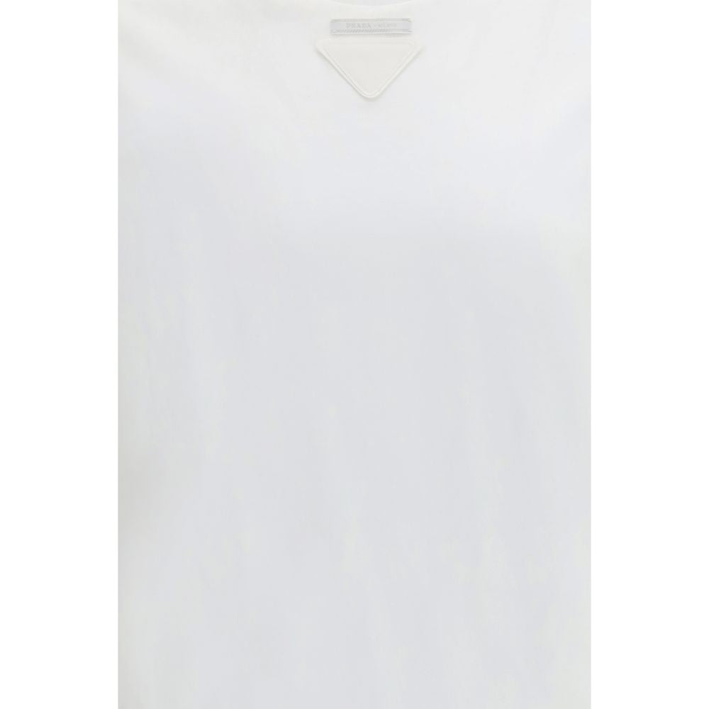 Prada White Cotton T-Shirt - Luxe Marca