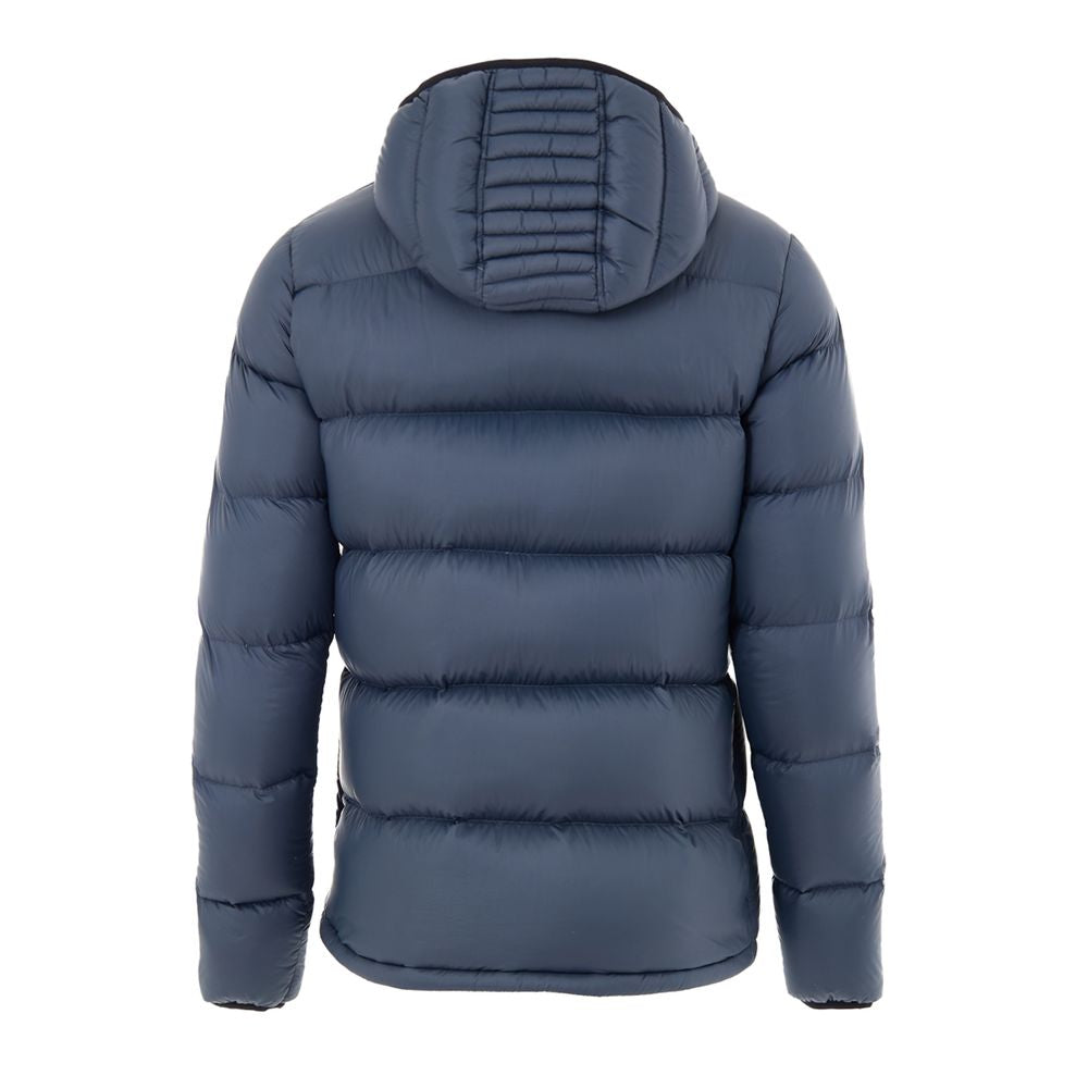 Moose Knuckles Gray Nylon Shell Jacket