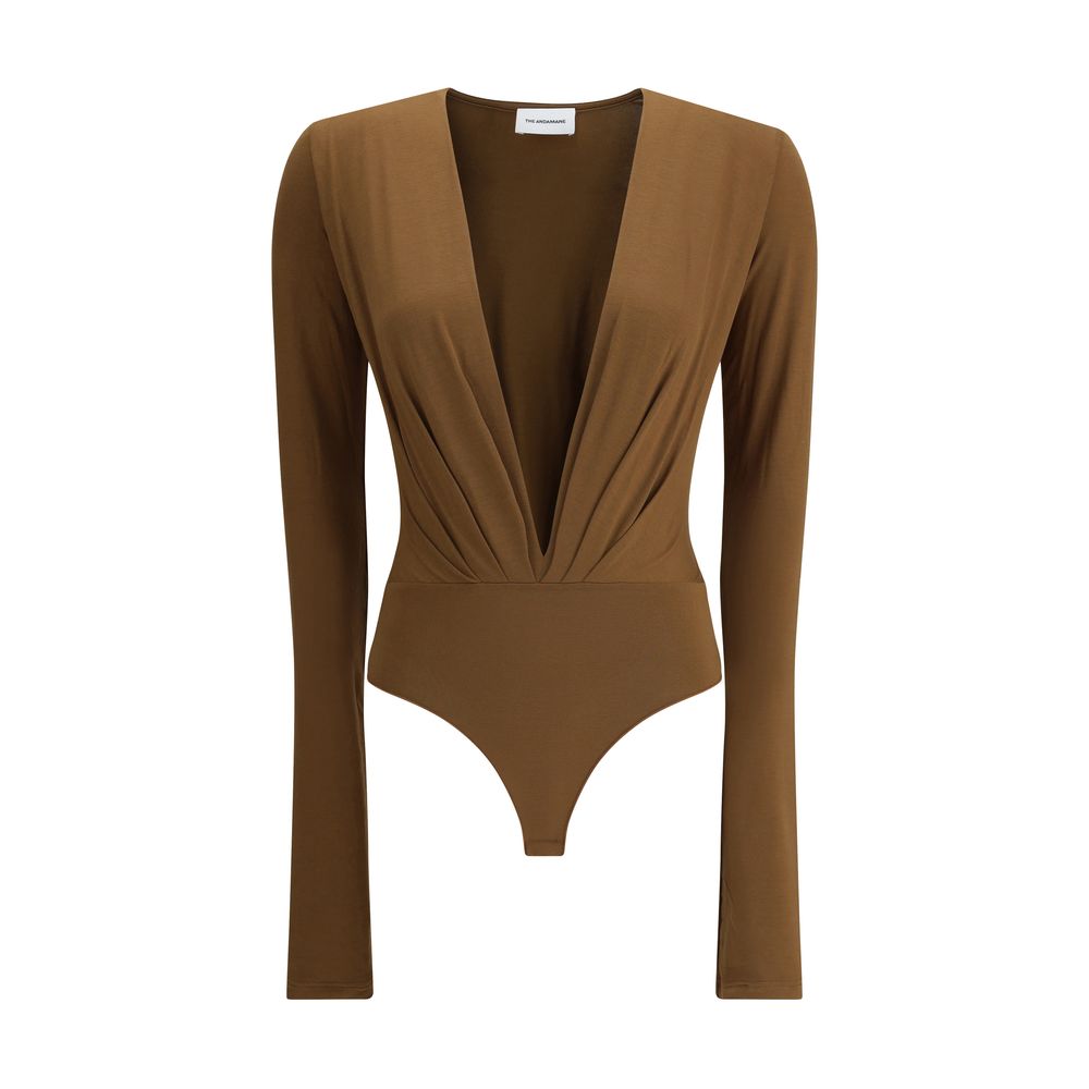 The Andamane Brown Viscose Top