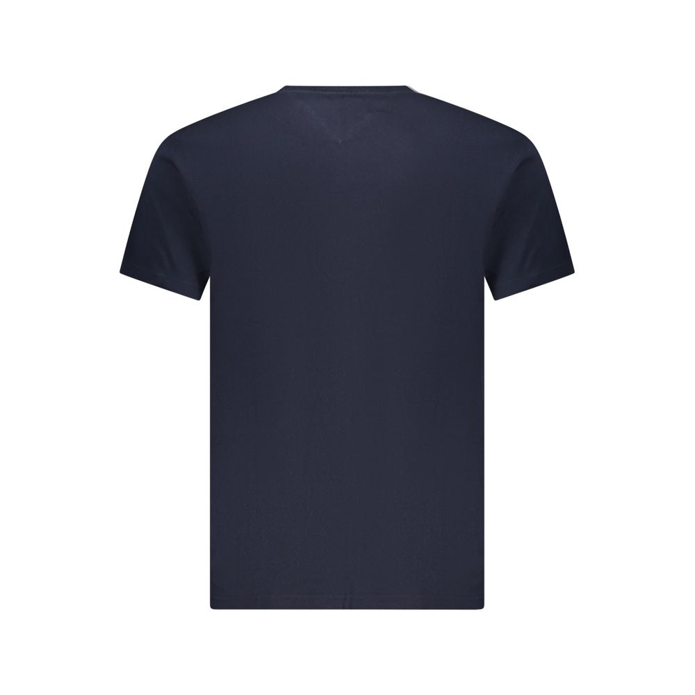 Tommy Hilfiger Blue Cotton Men's T-Shirt