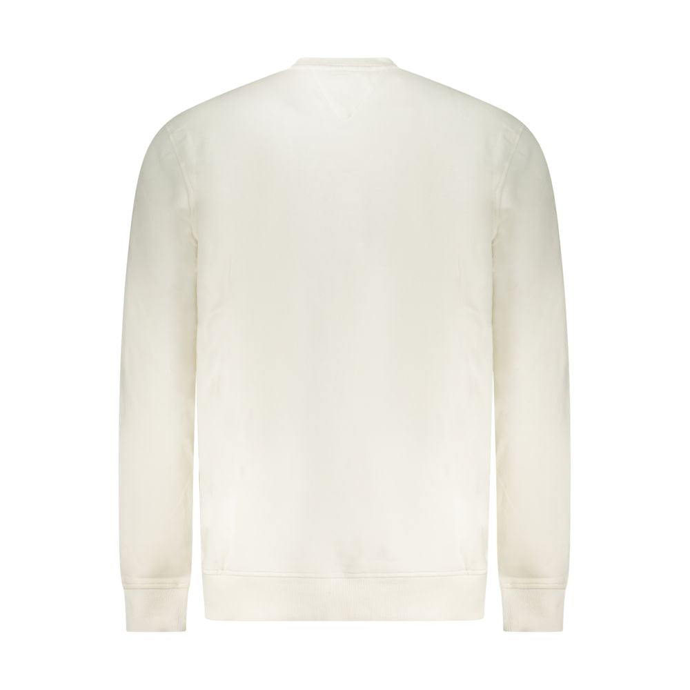 Tommy Hilfiger White Cotton Men's Sweatshirt