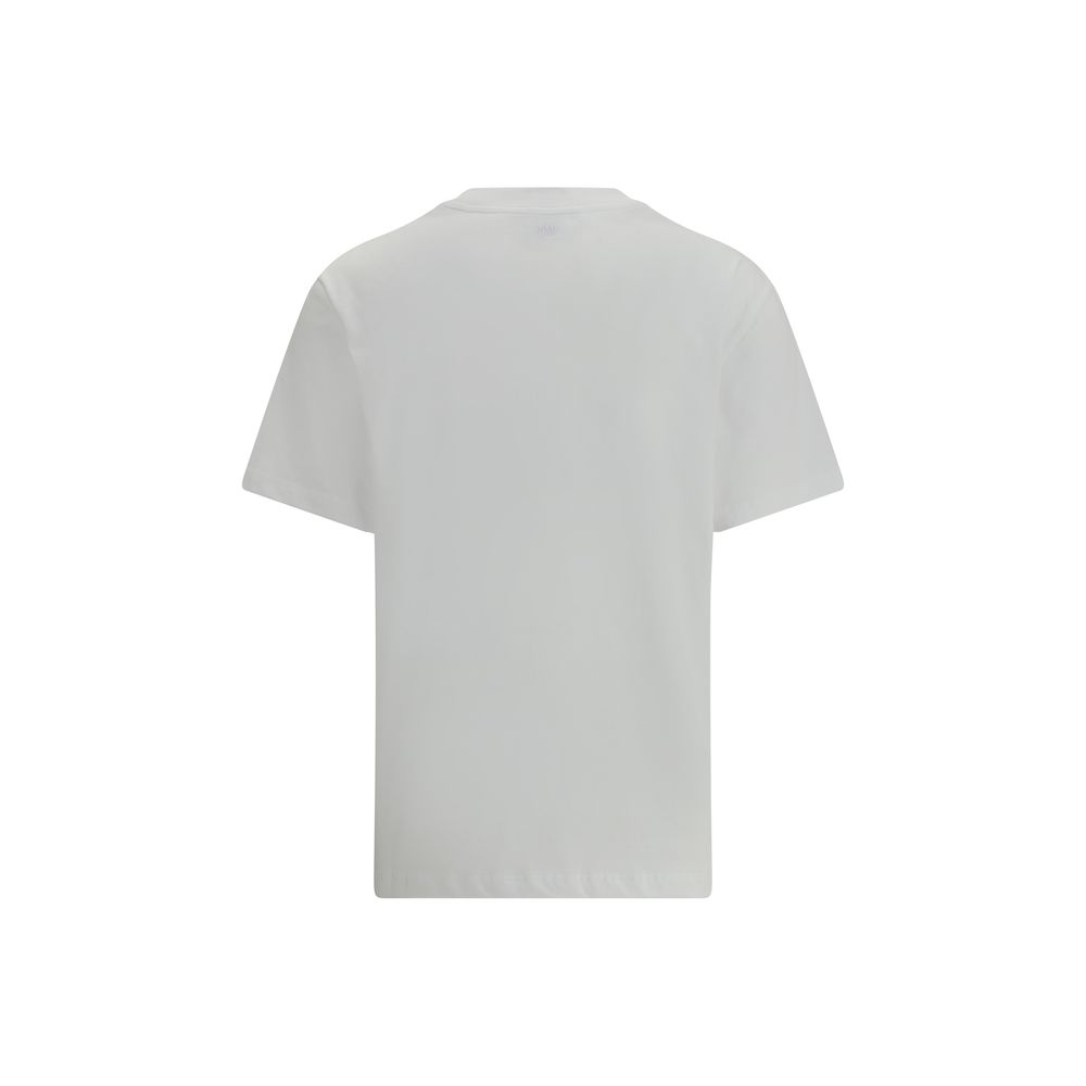 Ami Paris White Cotton T-Shirt