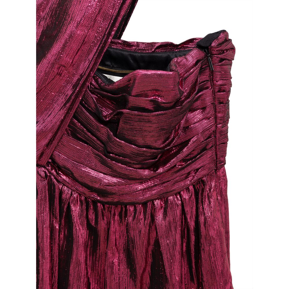 Saint Laurent Fuchsia Viscose Short Dress - Luxe Marca