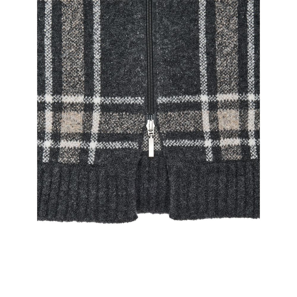 رداء صوف رمادي من غران ساسو