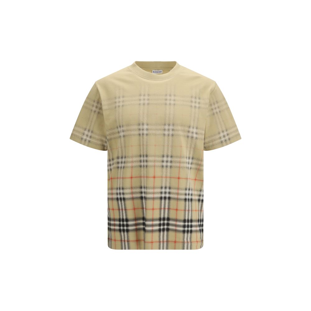 Burberry Beige Cotton T-Shirt - Luxe Marca